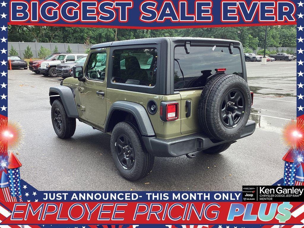 new 2025 Jeep Wrangler car, priced at $32,945