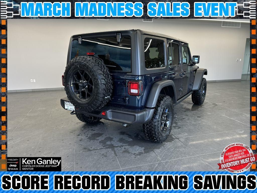 new 2025 Jeep Wrangler car, priced at $44,352