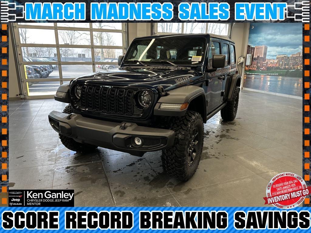 new 2025 Jeep Wrangler car, priced at $44,352