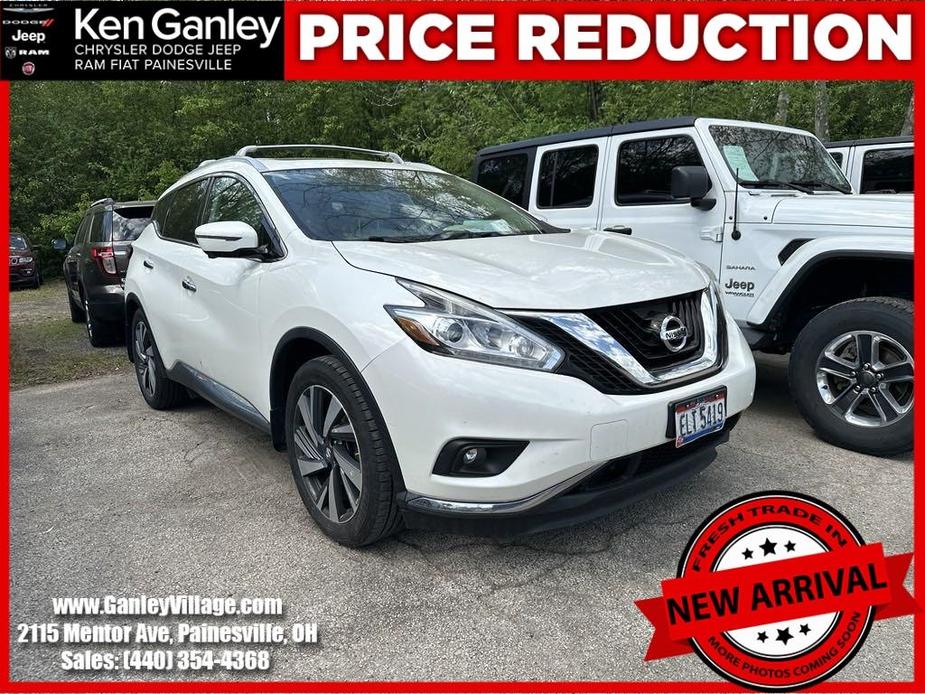 used 2016 Nissan Murano car, priced at $17,100