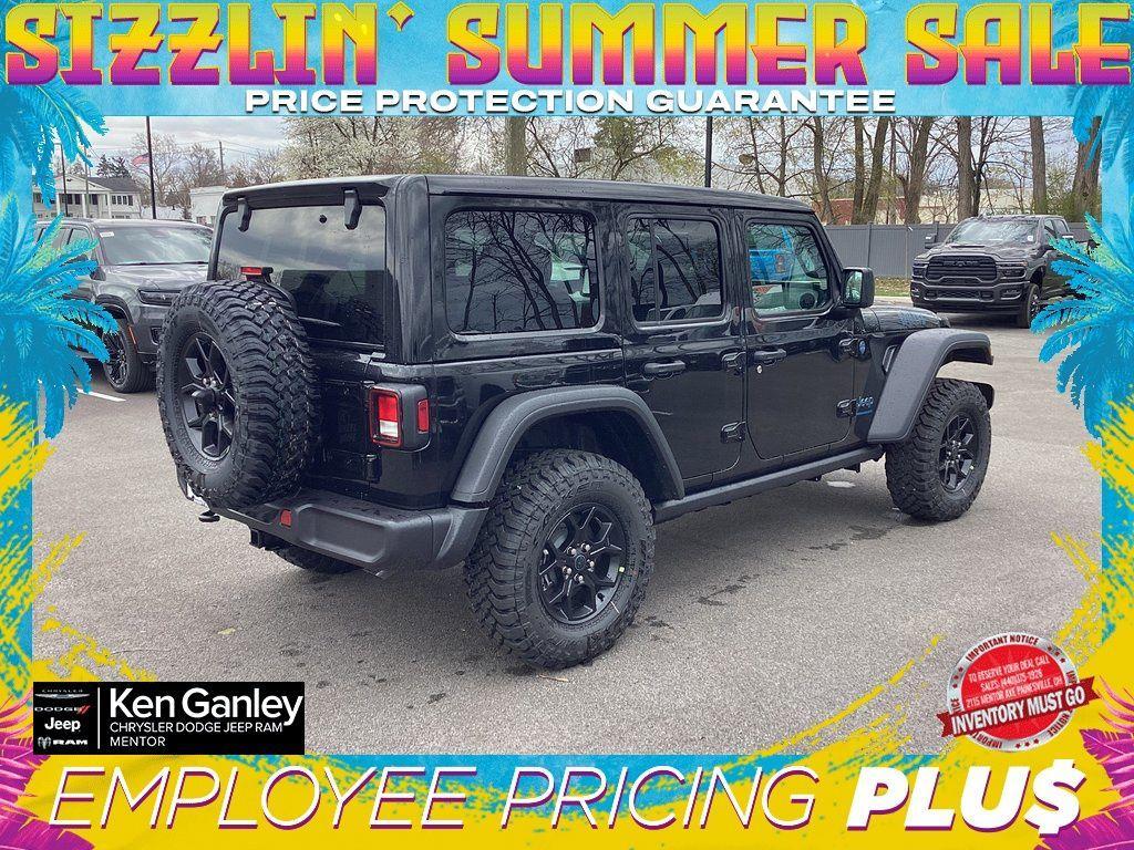 new 2025 Jeep Wrangler 4xe car, priced at $55,380