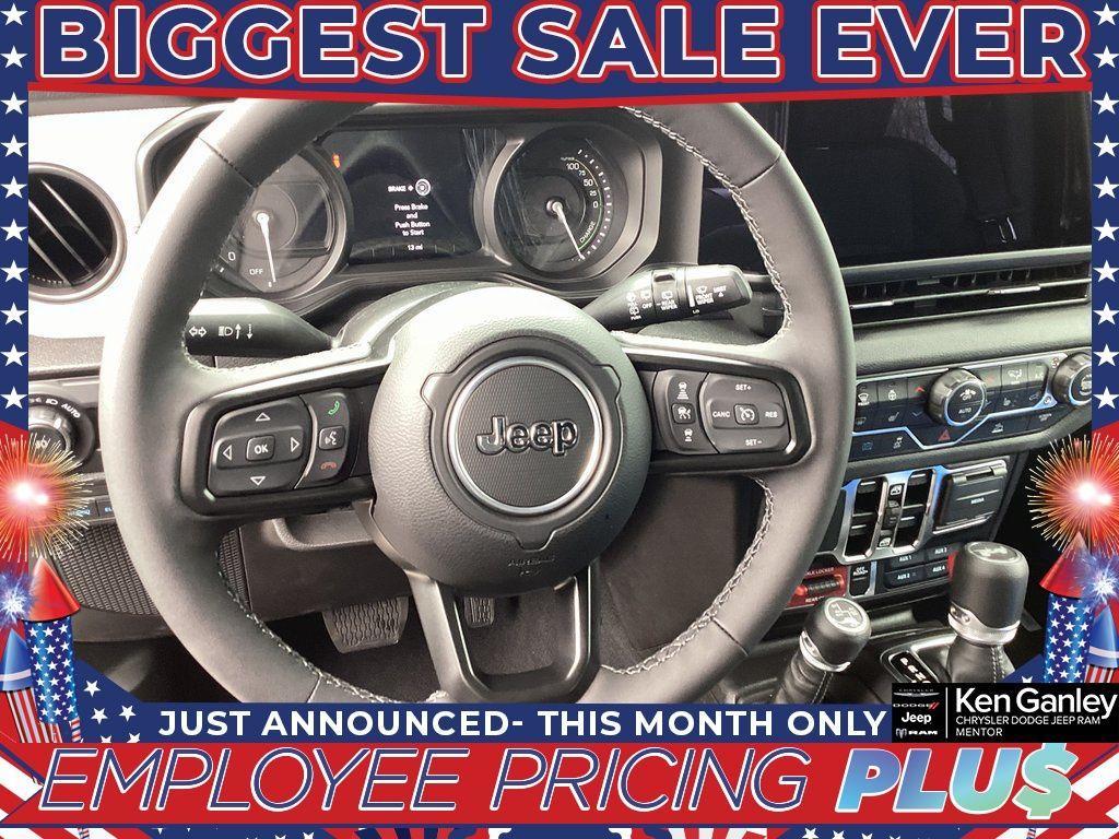 new 2025 Jeep Wrangler 4xe car, priced at $55,380
