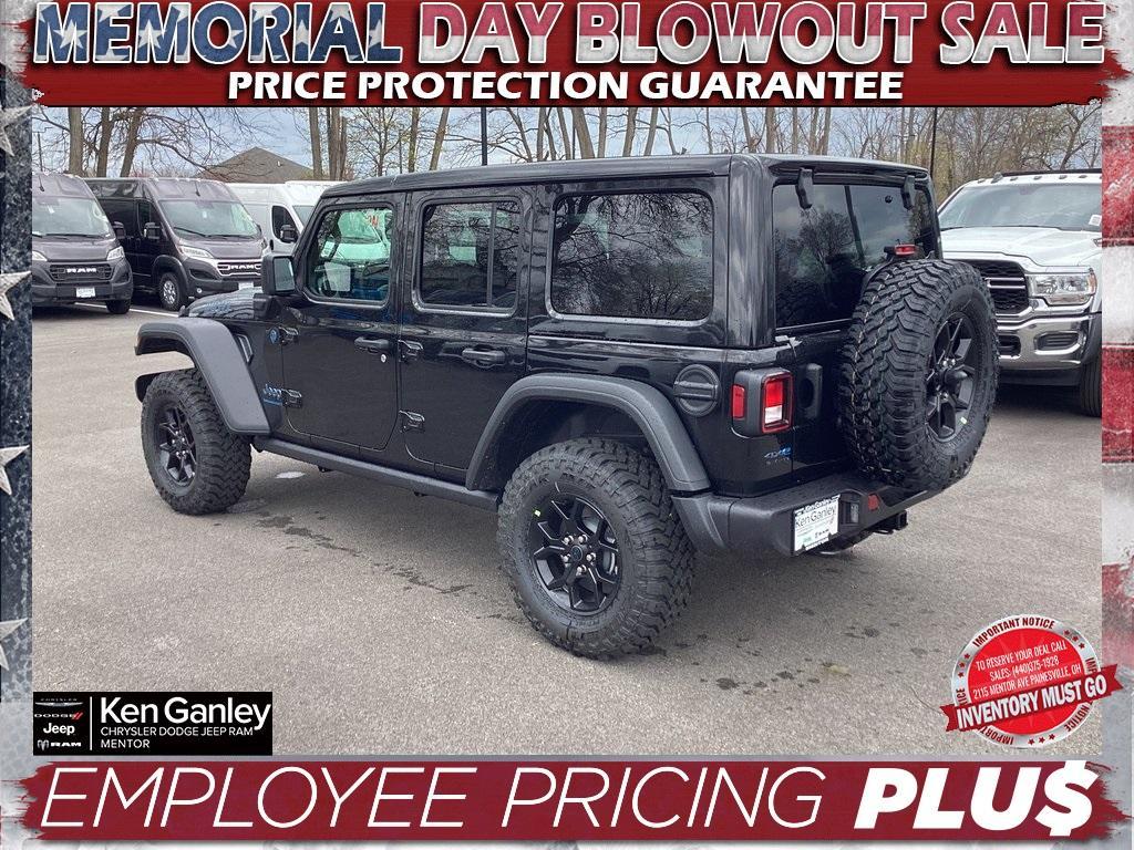 new 2025 Jeep Wrangler 4xe car, priced at $53,410