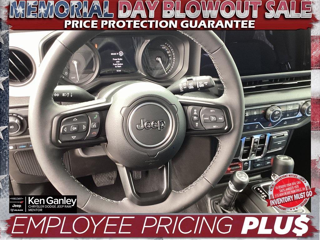 new 2025 Jeep Wrangler 4xe car, priced at $53,410