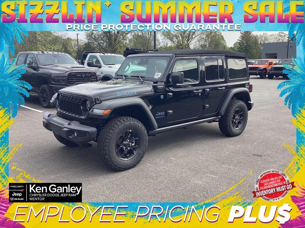 new 2025 Jeep Wrangler 4xe car, priced at $51,880