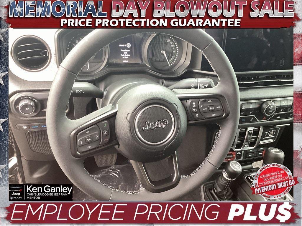 new 2025 Jeep Wrangler 4xe car, priced at $52,000