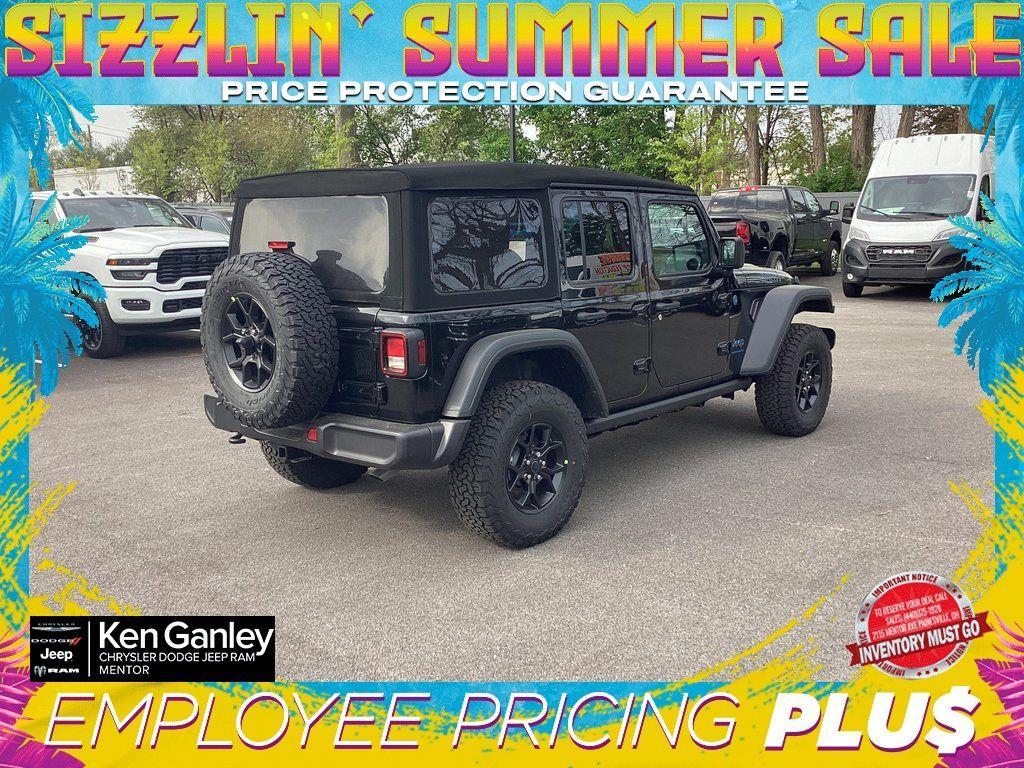 new 2025 Jeep Wrangler 4xe car, priced at $51,880