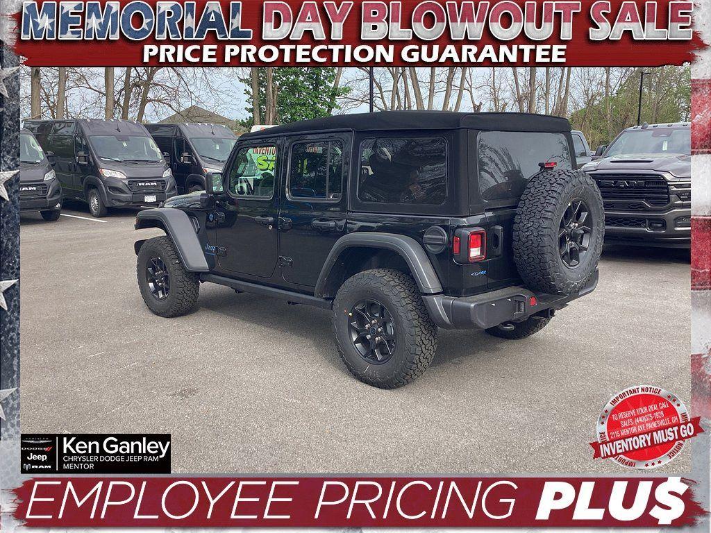new 2025 Jeep Wrangler 4xe car, priced at $52,000