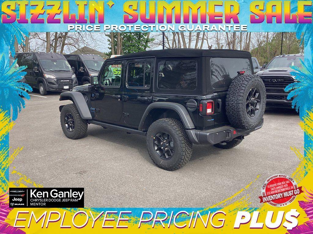 new 2025 Jeep Wrangler 4xe car, priced at $51,880