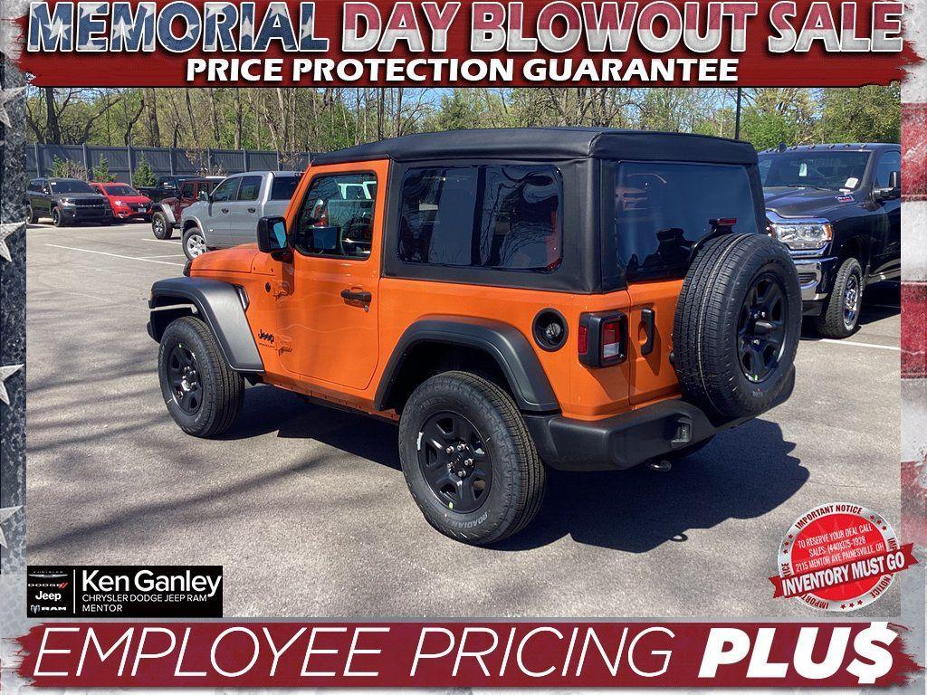 new 2025 Jeep Wrangler car, priced at $39,995