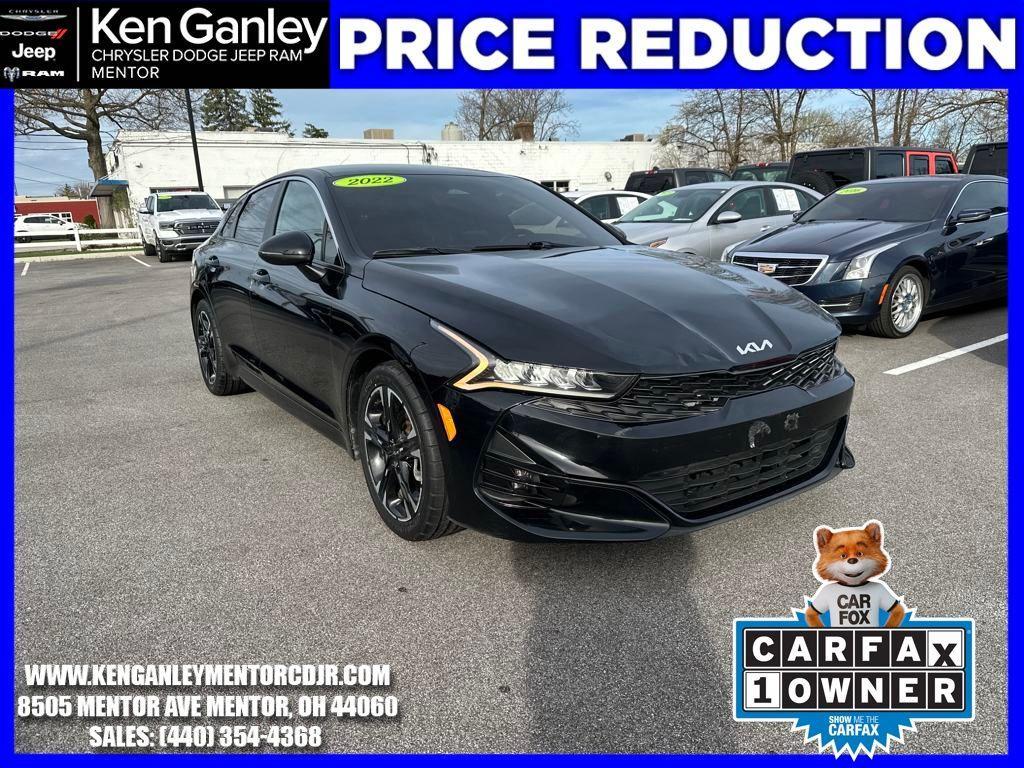 used 2022 Kia K5 car, priced at $23,800