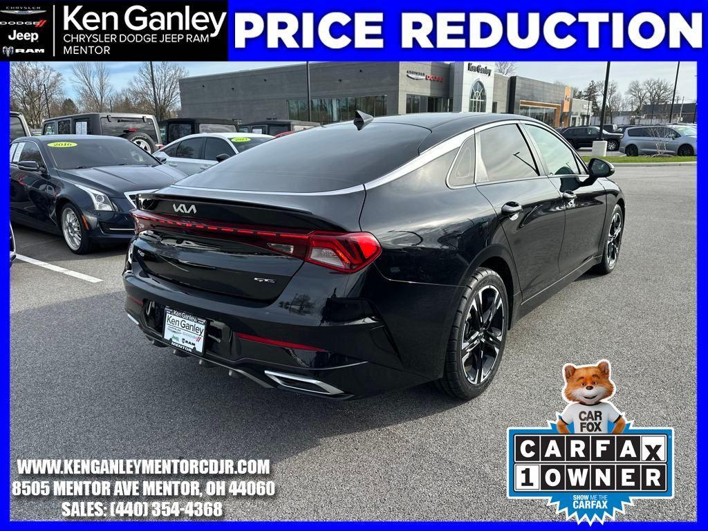 used 2022 Kia K5 car, priced at $23,800