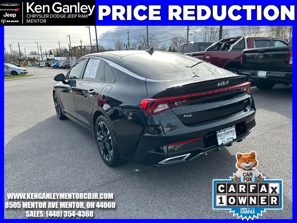 used 2022 Kia K5 car, priced at $23,800