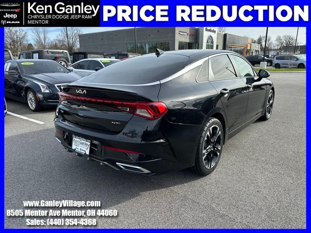 used 2022 Kia K5 car, priced at $24,500