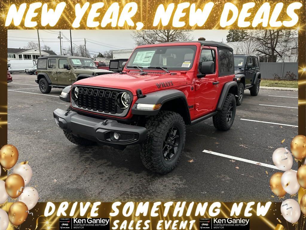 new 2025 Jeep Wrangler car, priced at $40,211