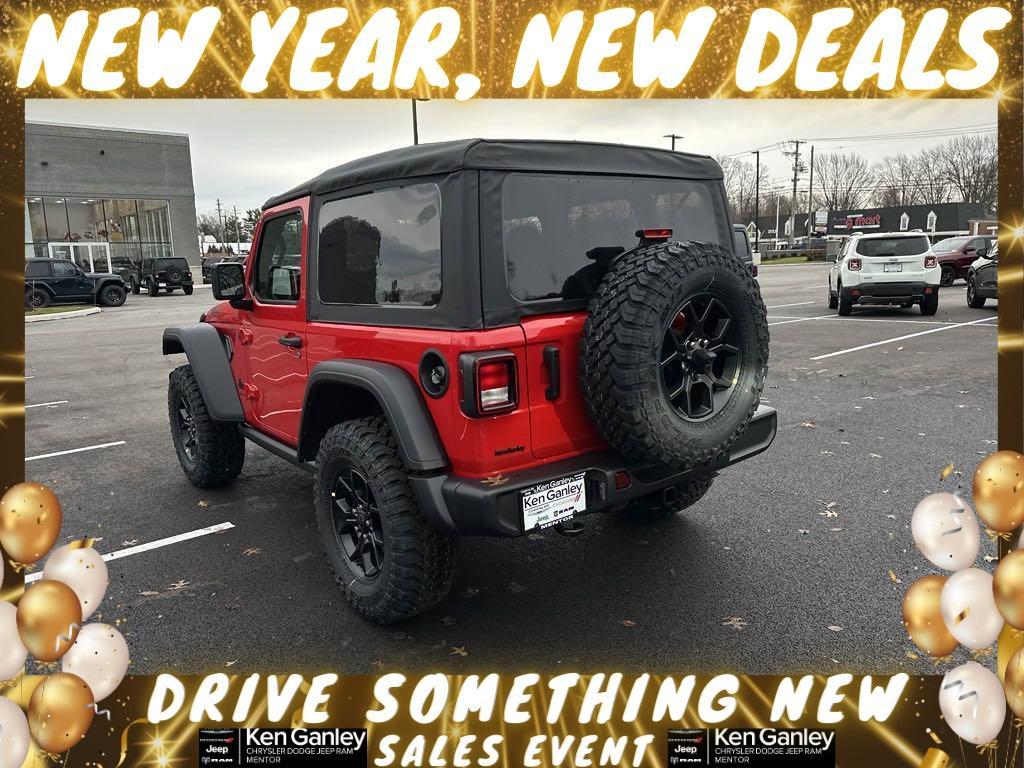 new 2025 Jeep Wrangler car, priced at $40,211