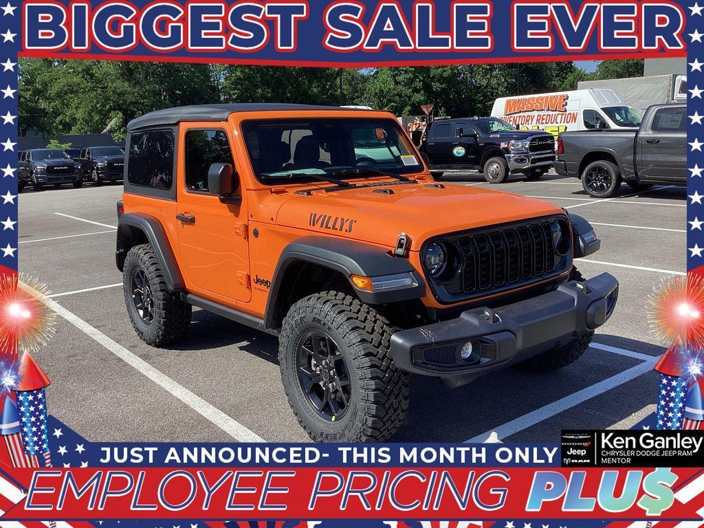 new 2025 Jeep Wrangler car, priced at $41,995