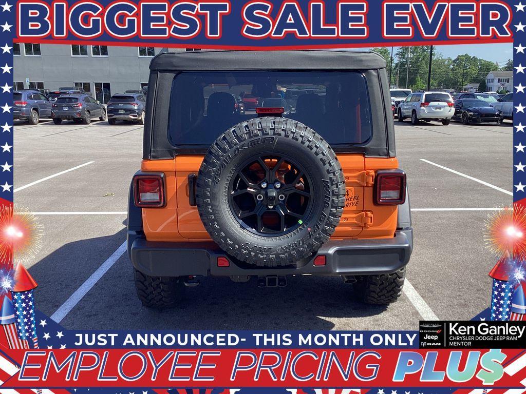 new 2025 Jeep Wrangler car, priced at $41,995