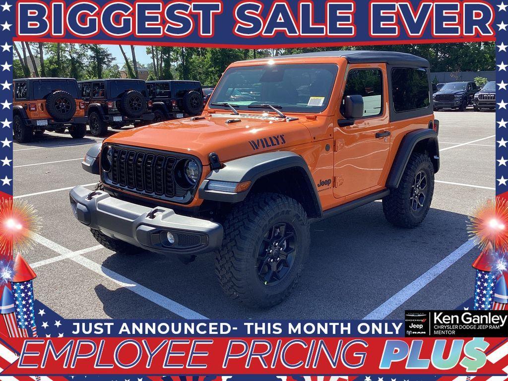 new 2025 Jeep Wrangler car, priced at $41,995