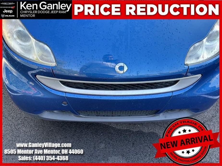 used 2008 smart ForTwo car, priced at $6,350