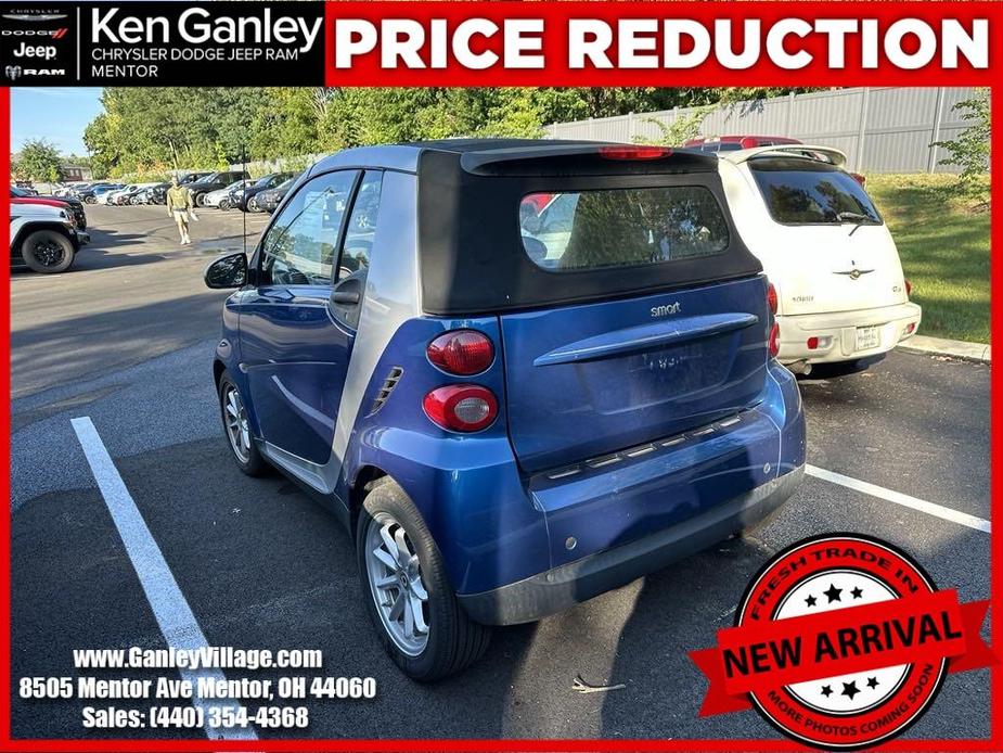 used 2008 smart ForTwo car, priced at $6,350