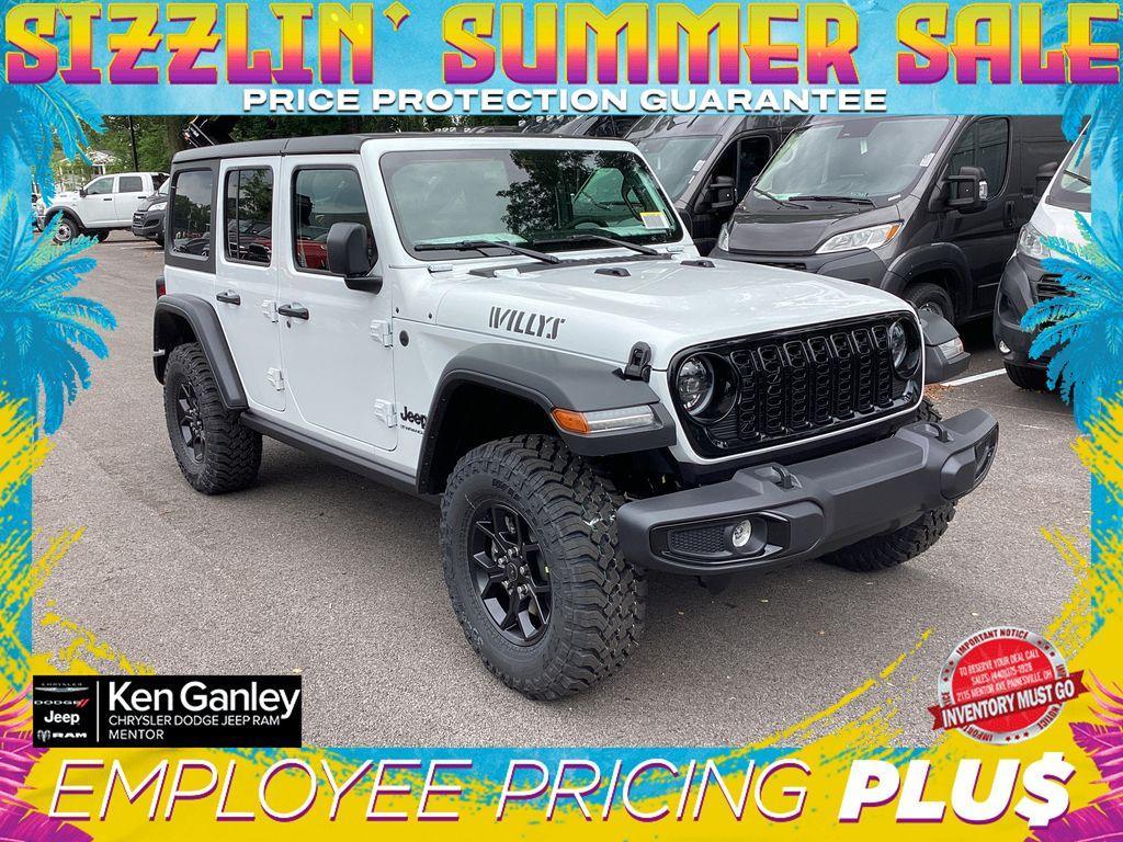 new 2025 Jeep Wrangler car, priced at $47,495