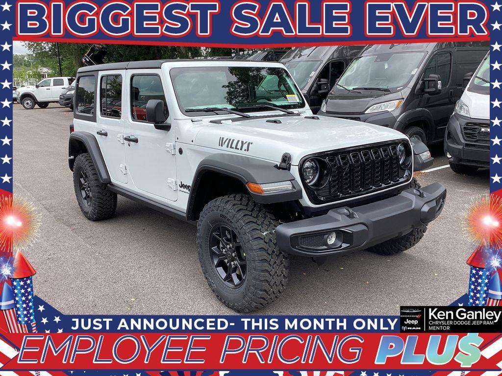 new 2025 Jeep Wrangler car, priced at $47,495