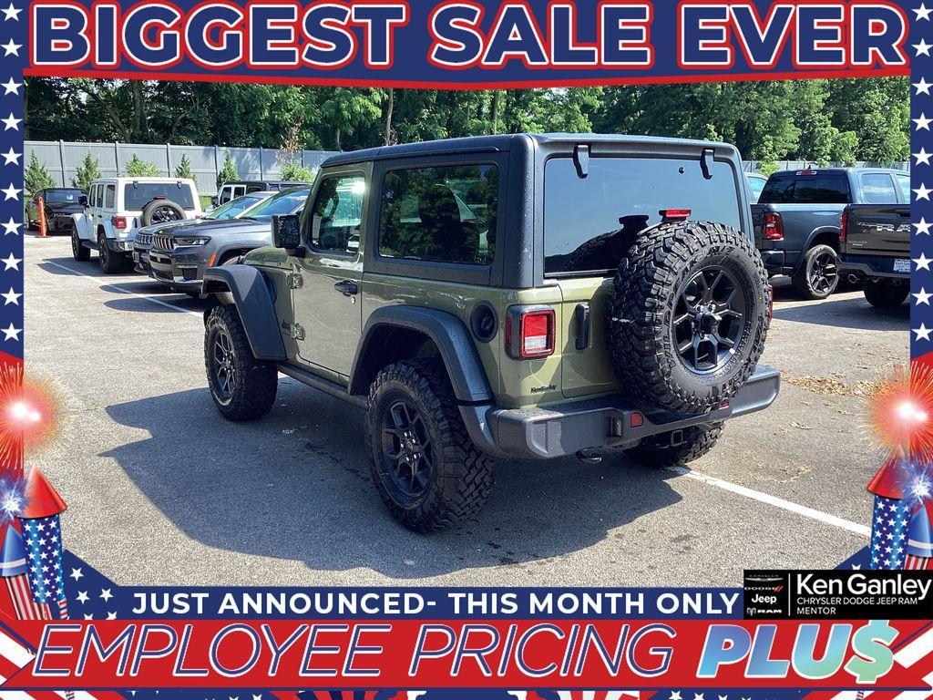 new 2025 Jeep Wrangler car, priced at $43,490