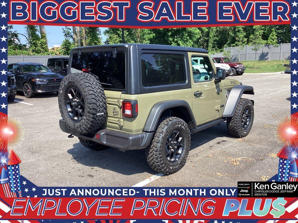 new 2025 Jeep Wrangler car, priced at $43,490