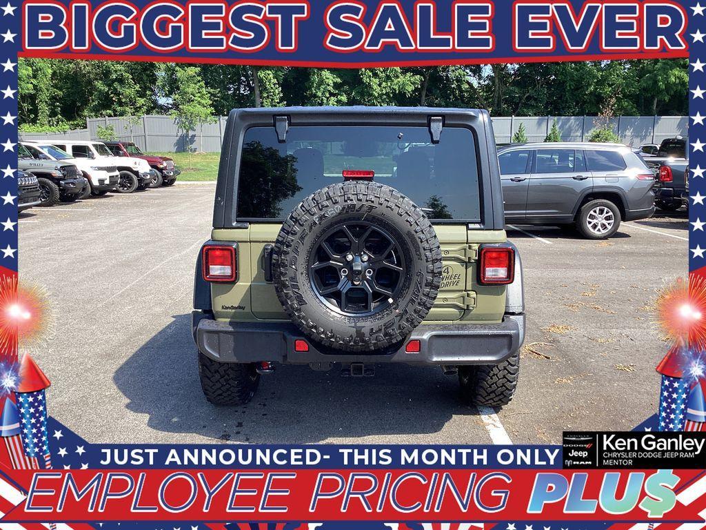 new 2025 Jeep Wrangler car, priced at $43,490