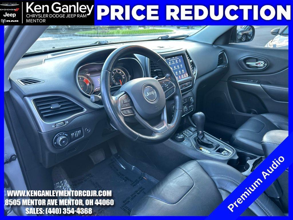 used 2021 Jeep Cherokee car, priced at $24,180