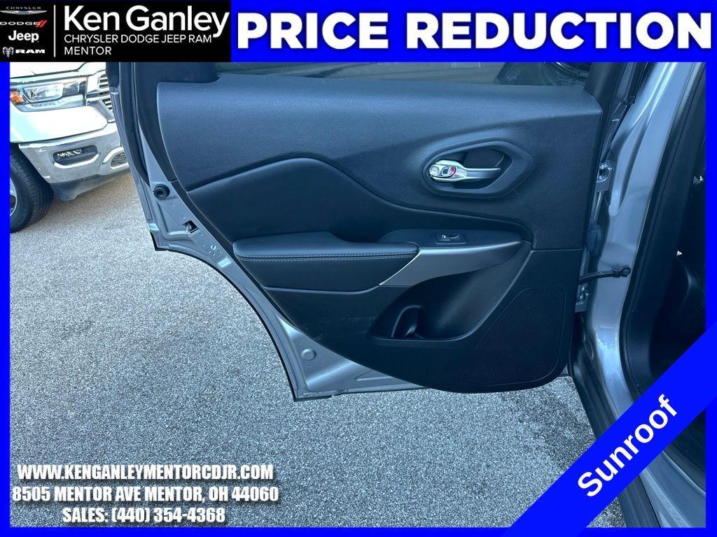 used 2021 Jeep Cherokee car, priced at $24,180