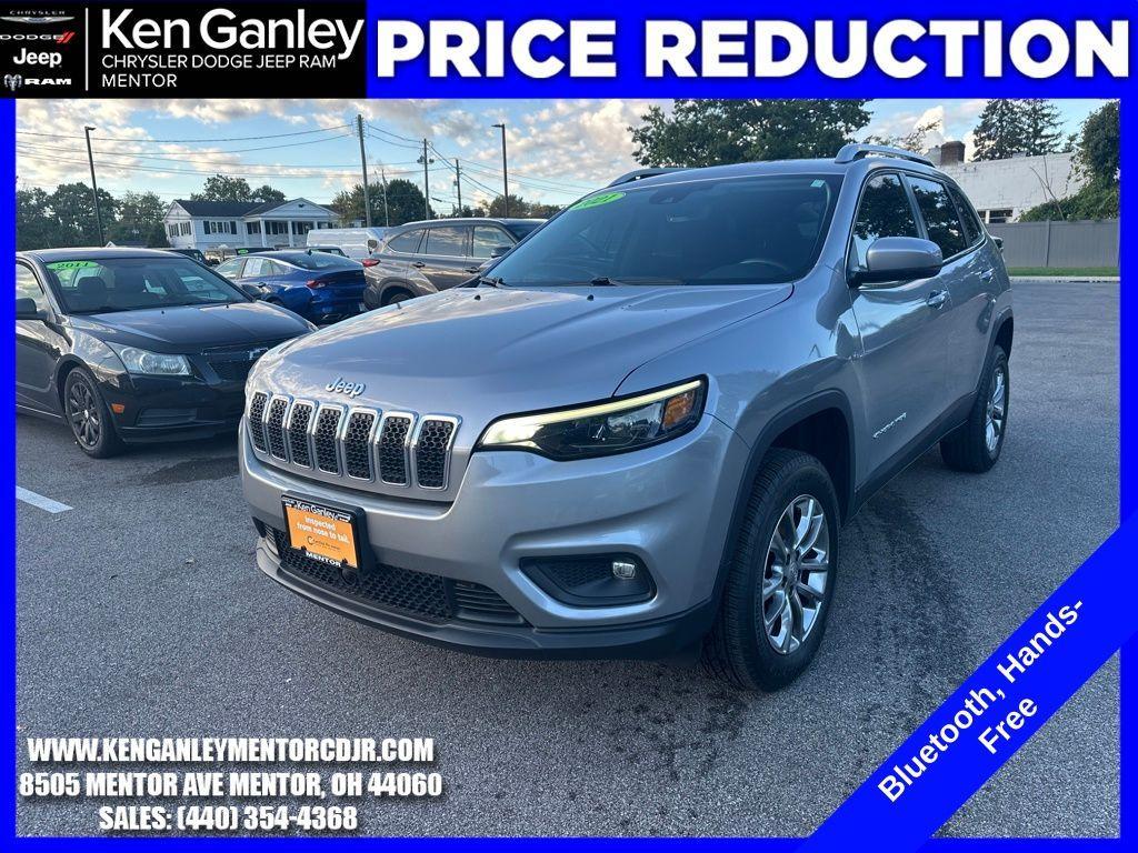 used 2021 Jeep Cherokee car, priced at $21,879