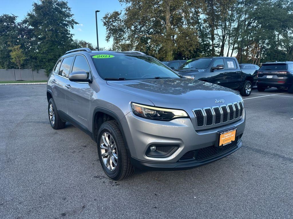 used 2021 Jeep Cherokee car, priced at $24,180