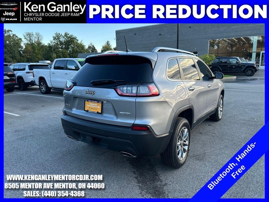 used 2021 Jeep Cherokee car, priced at $24,180
