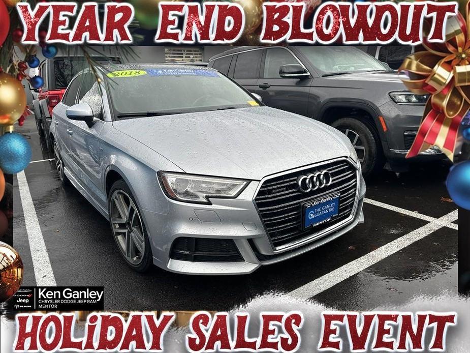 used 2018 Audi A3 car, priced at $15,600