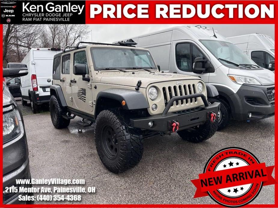used 2018 Jeep Wrangler JK Unlimited car, priced at $23,600