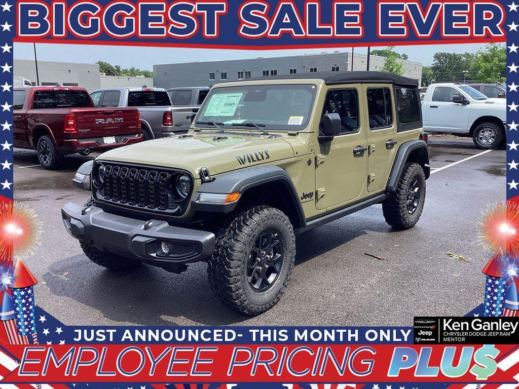 new 2025 Jeep Wrangler car, priced at $46,790