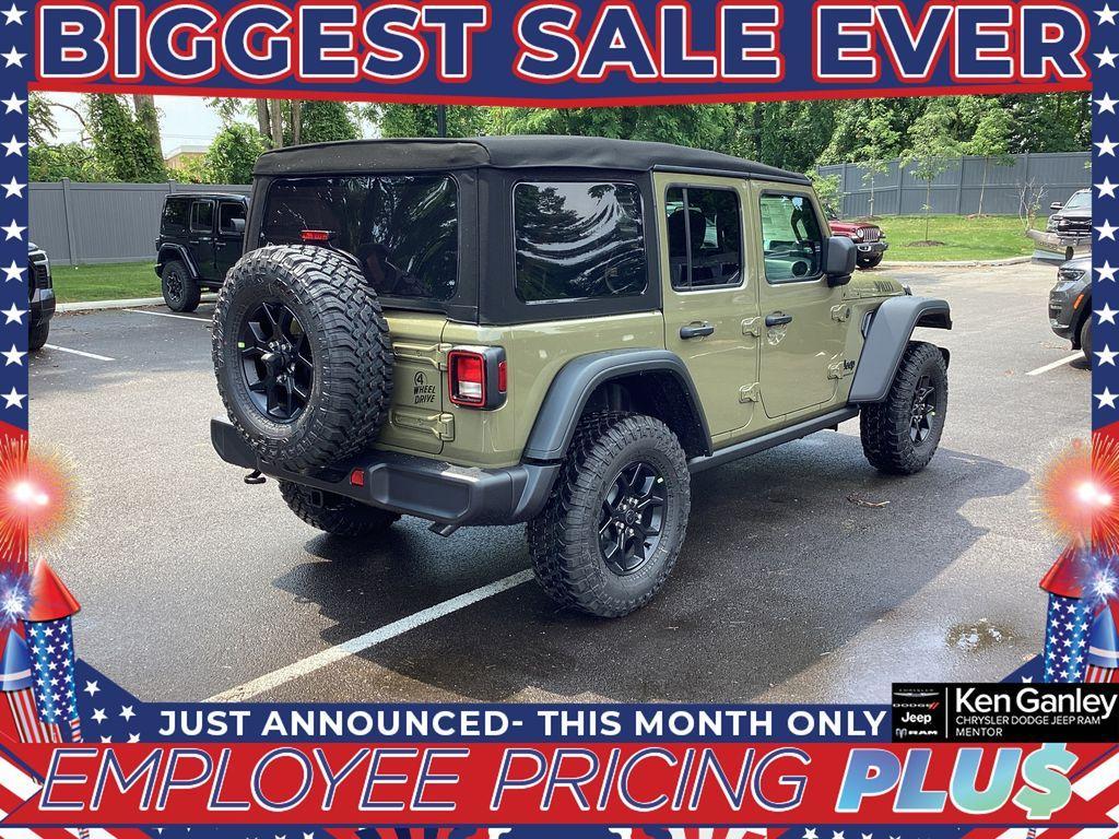 new 2025 Jeep Wrangler car, priced at $46,790