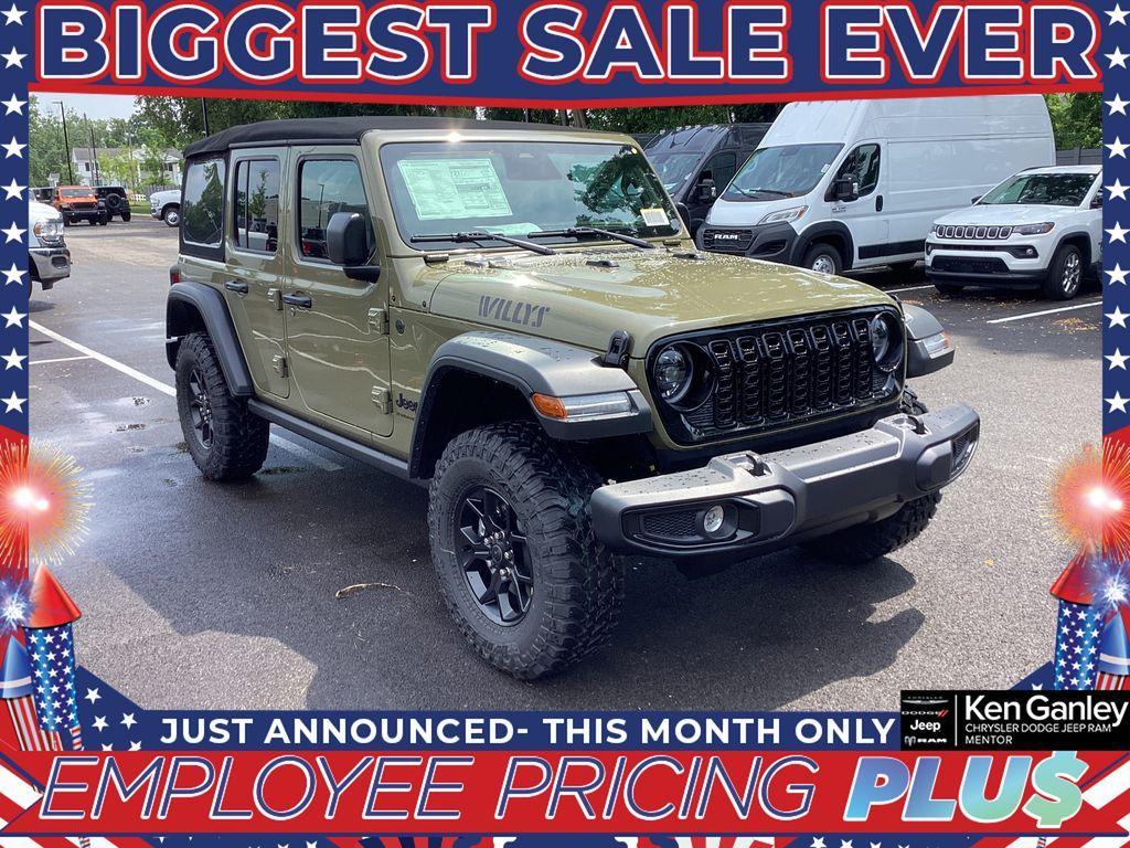 new 2025 Jeep Wrangler car, priced at $46,790