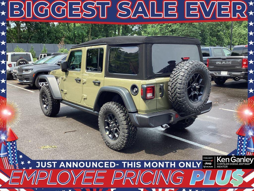 new 2025 Jeep Wrangler car, priced at $46,790