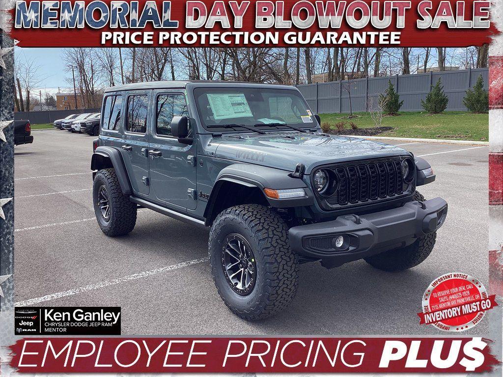 new 2025 Jeep Wrangler car, priced at $58,380