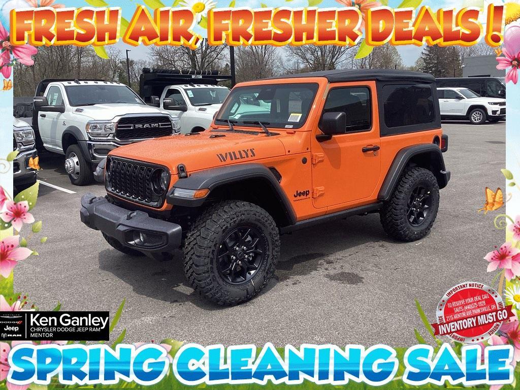 new 2025 Jeep Wrangler car, priced at $40,430
