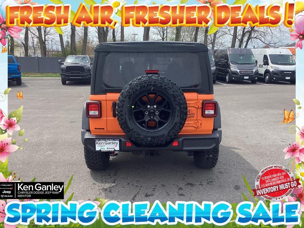 new 2025 Jeep Wrangler car, priced at $40,430