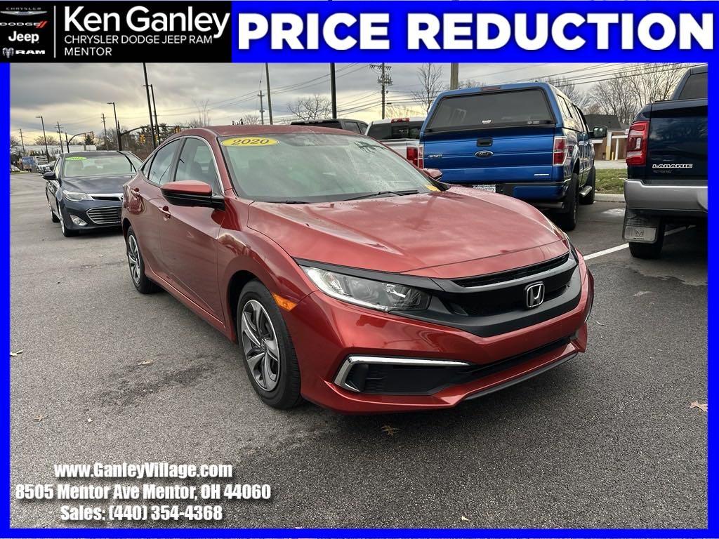 used 2020 Honda Civic car, priced at $18,994