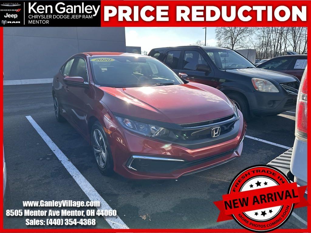 used 2020 Honda Civic car, priced at $18,994