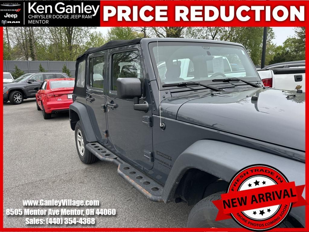 used 2016 Jeep Wrangler Unlimited car, priced at $20,250