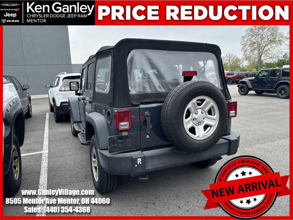 used 2016 Jeep Wrangler Unlimited car, priced at $20,250