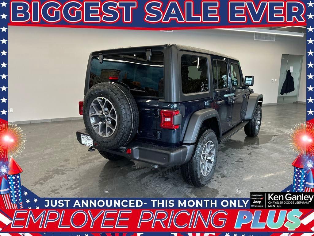 new 2025 Jeep Wrangler car, priced at $43,599