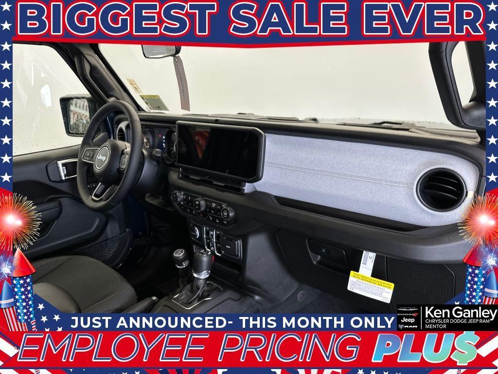 new 2025 Jeep Wrangler car, priced at $43,599